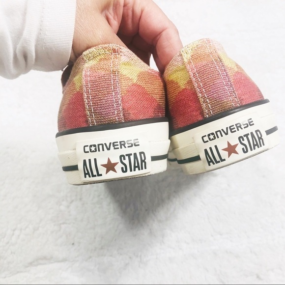 🔥MOVING SALE🔥 Converse Missoni pink plaid low top sneakers new condition sz6 - Picture 7 of 11